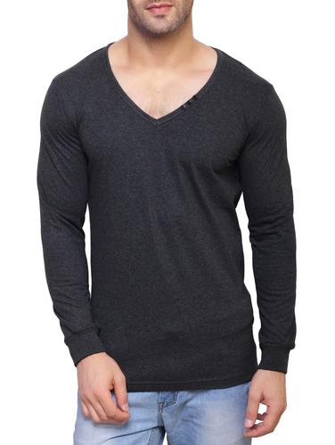 grey cotton t-shirt - 14926017 - Very Small Image - 1