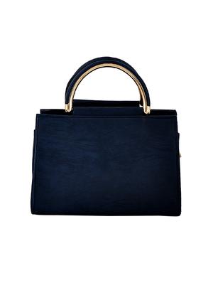 blue leatherette handbag - 14928321 - Standard Image - 2