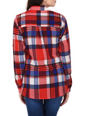 red checkered shirt - 14928993 - Standard Image - 3