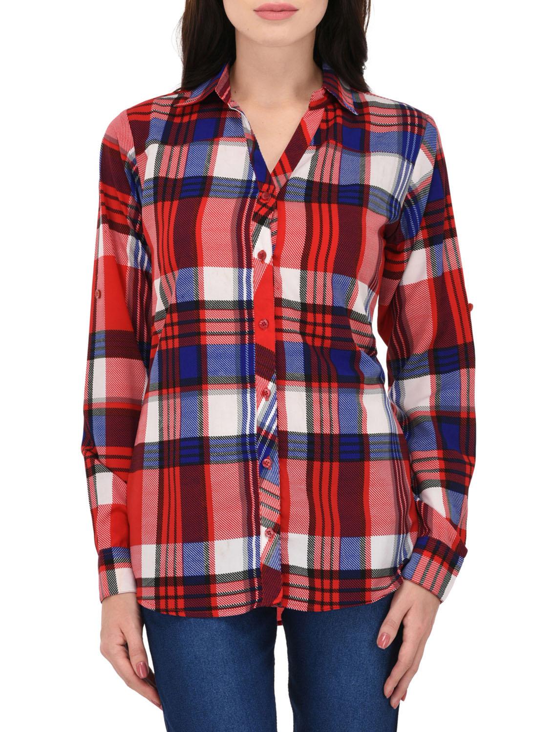 red checkered shirt - 14928993 - Zoom Image - 1