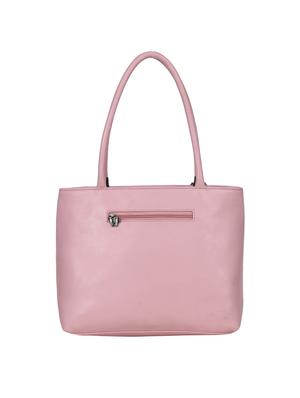pink leatherette regular handbag - 14929125 - Standard Image - 2