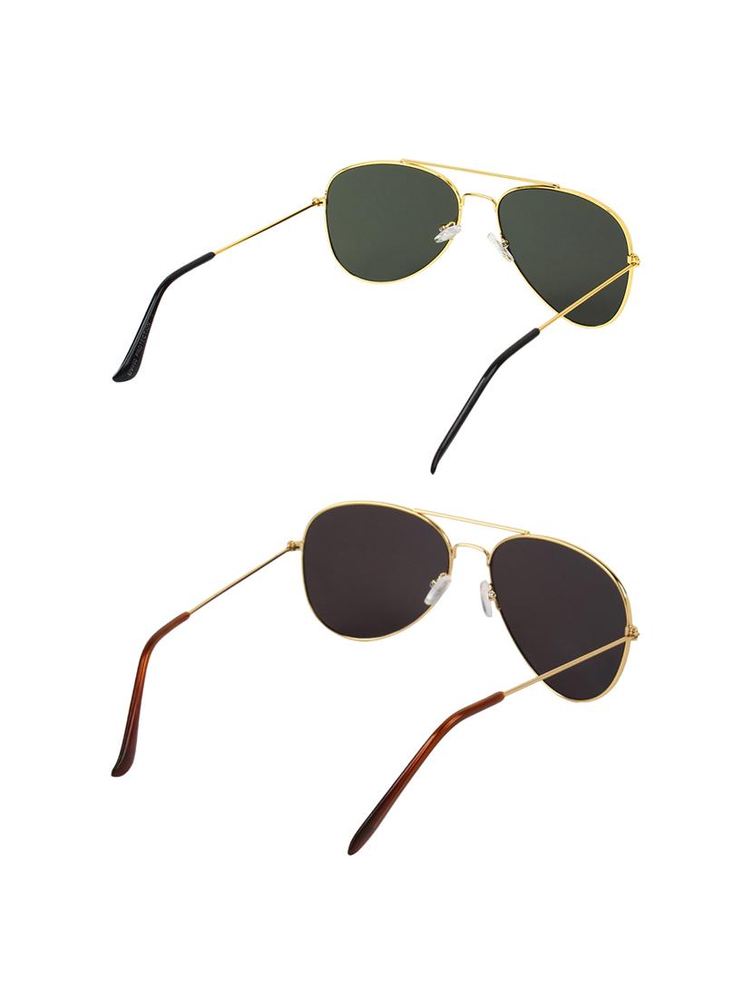 abner combo of aviator & aviator sunglases - 14930815 - Zoom Image - 4