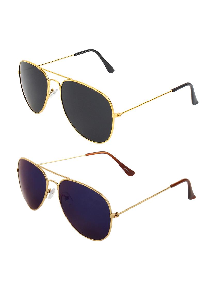 abner combo of aviator & aviator sunglases - 14930818 - Zoom Image - 2