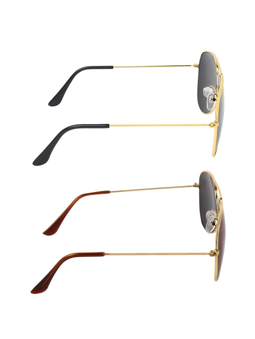 abner combo of aviator & aviator sunglases - 14930818 - Zoom Image - 5
