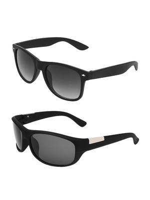 abner combo of wayfarer & wrap around sunglasses - 14930846 - Standard Image - 2