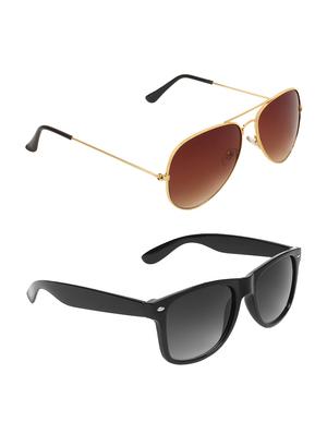 abner combo of aviator & wayfarer sunglases - 14930920 - Standard Image - 3