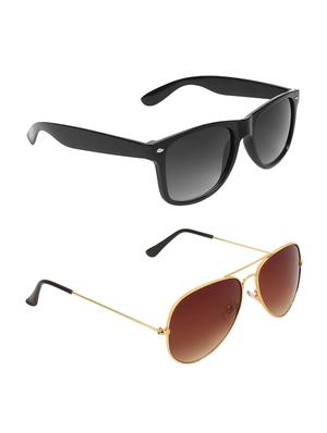 abner combo of wayfarer & aviator sunglasses - 14930930 - Standard Image - 3