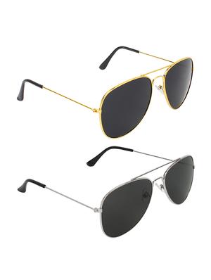 abner combo of aviator & aviator sunglases - 14930950 - Standard Image - 2