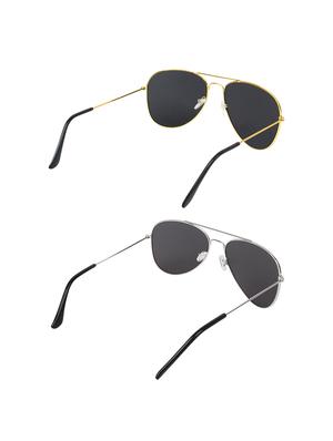 abner combo of aviator & aviator sunglases - 14930950 - Standard Image - 4