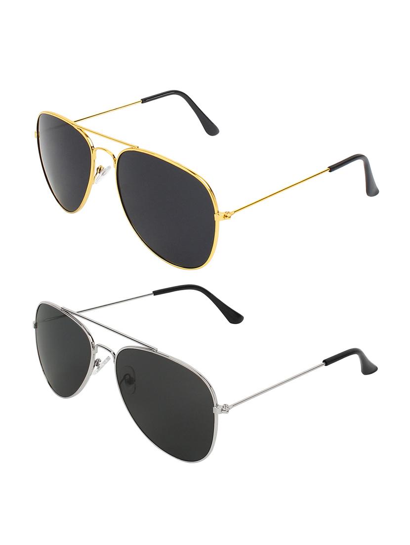 abner combo of aviator & aviator sunglases - 14930950 - Zoom Image - 3