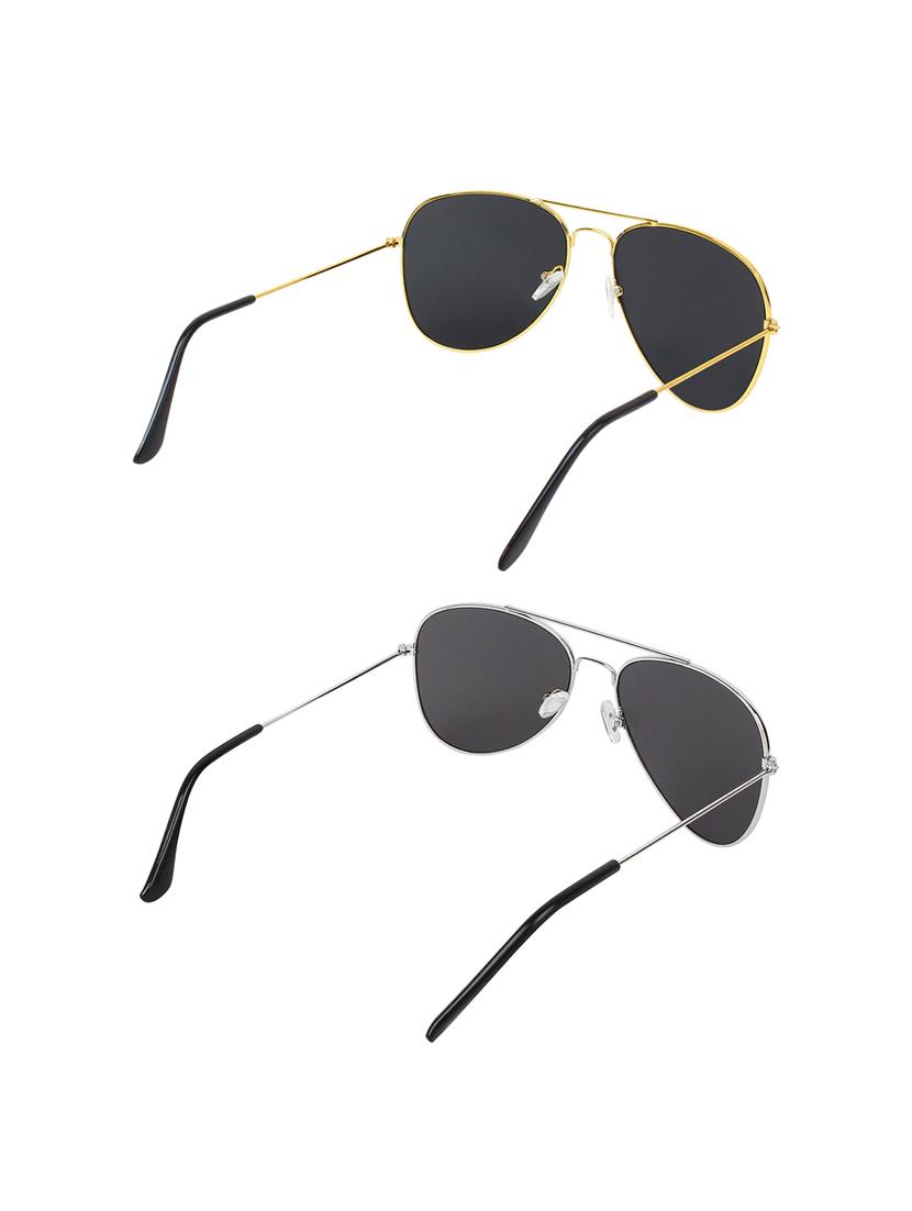 abner combo of aviator & aviator sunglases - 14930950 - Zoom Image - 4