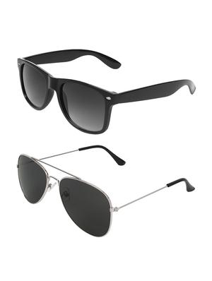 abner combo of wayfarer & aviator sunglasses - 14930953 - Standard Image - 2