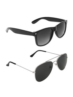 abner combo of wayfarer & aviator sunglasses - 14930953 - Standard Image - 3