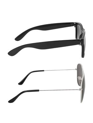 abner combo of wayfarer & aviator sunglasses - 14930953 - Standard Image - 5