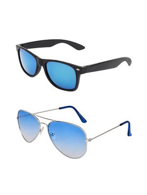 abner wayfarer, aviator sunglasses (blue, blue) - 14931106 - Standard Image - 2