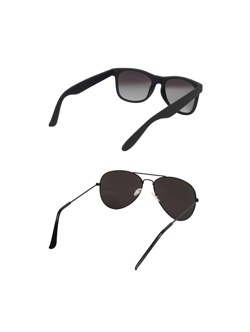 abner wayfarer, aviator sunglasses (black, blue) - 14931205 - Zoom Image - 4