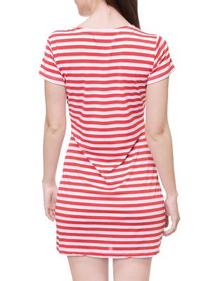 round neck striped sheath dress - 14933359 - Standard Image - 3