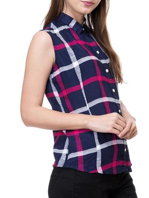 blue checkered shirt - 14933658 - Standard Image - 2