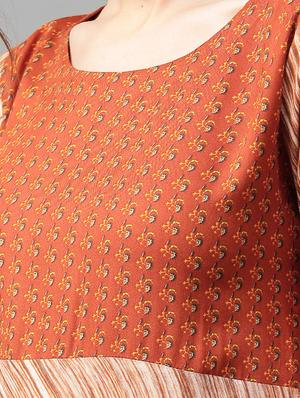 panel tiered kurta - 14936312 - Standard Image - 5