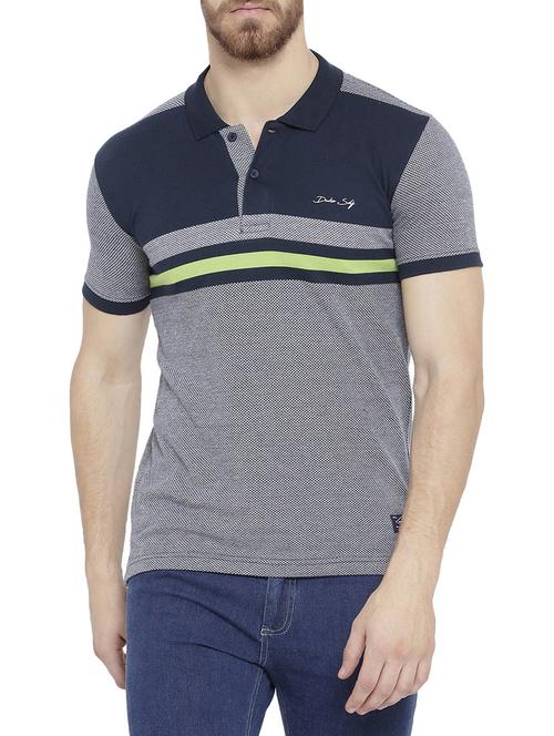 blue cotton t-shirt - 14937099 - Standard Image - 1