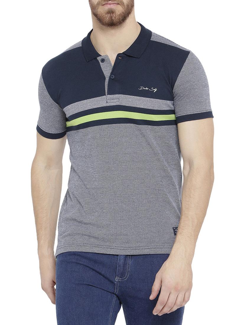 blue cotton t-shirt - 14937099 - Zoom Image - 1