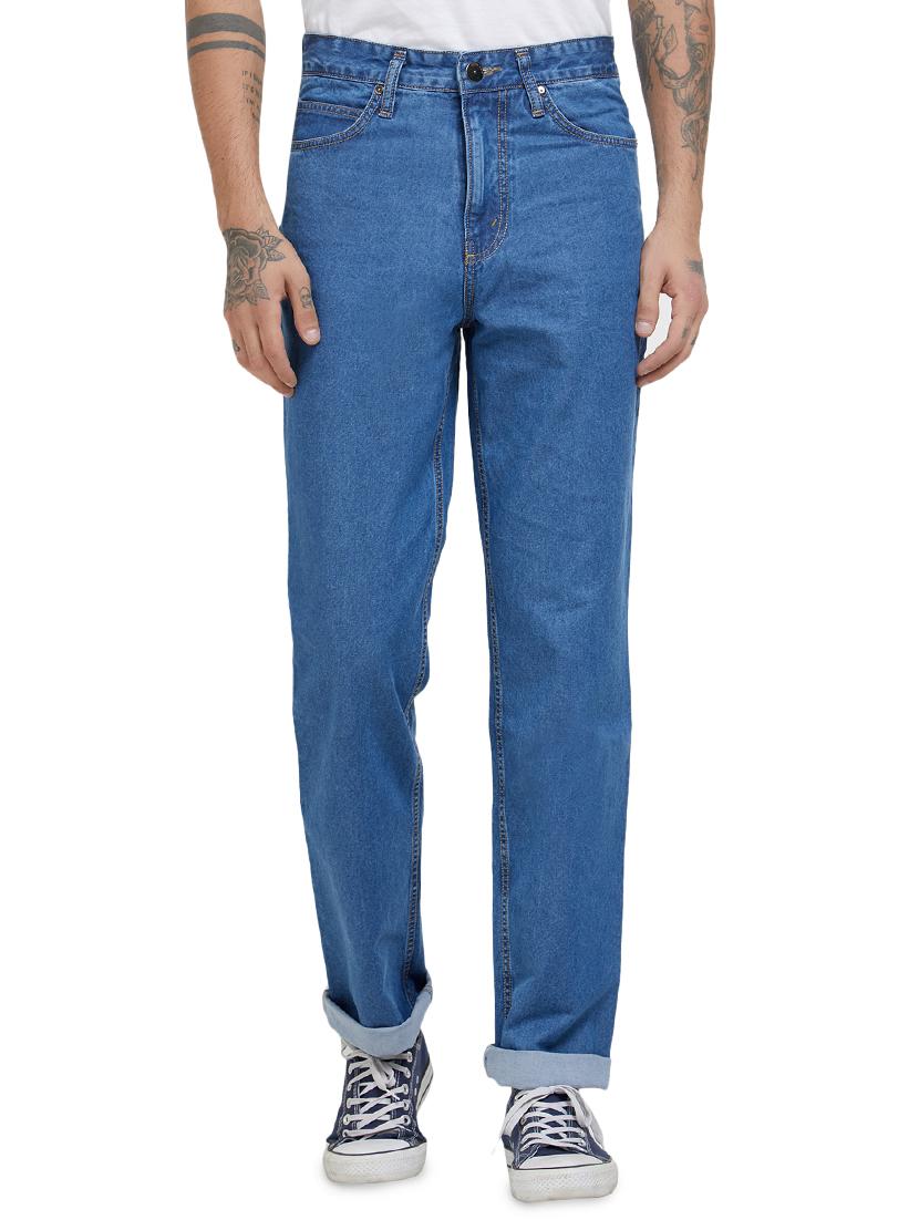 blue denim plain jeans - 14937505 - Zoom Image - 1