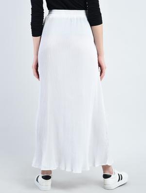 accordion pleated maxi skirt - 14937963 - Standard Image - 3