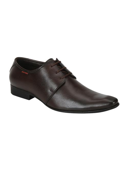 brown leather formal derby - 14938518 - Standard Image - 1