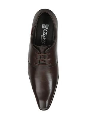 brown leather formal derby - 14938518 - Standard Image - 5