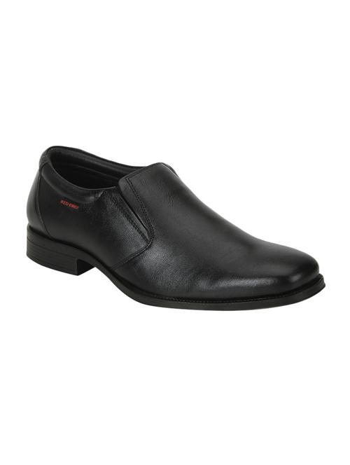black leather formal slip on - 14938556 - Very Small Image - 1