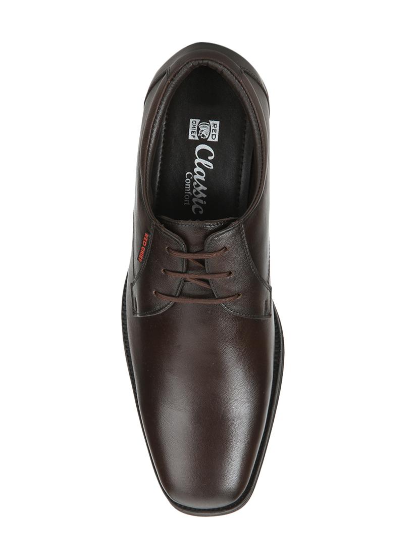 brown leather formal derby - 14938559 - Zoom Image - 5