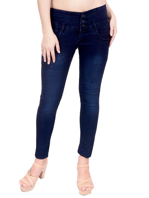 dark blue denim jeans - 14944737 - Standard Image - 1