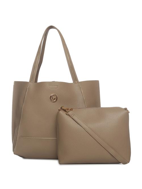 brown leather regular handbag - 14945012 - Standard Image - 1