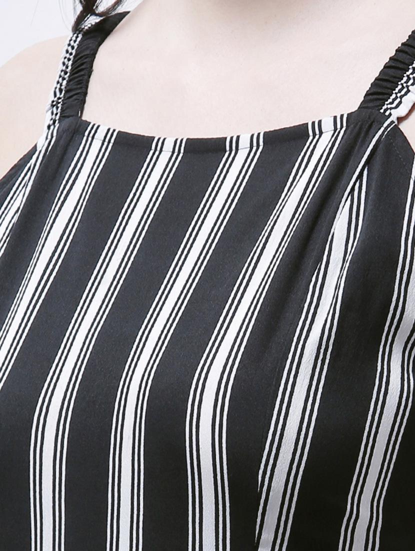 striped full leg cami jumpsuit - 14946758 - Zoom Image - 5