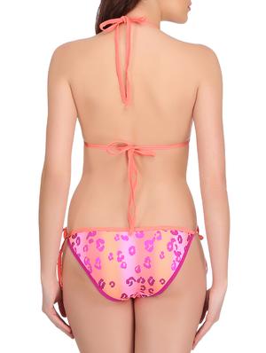 pink printed bikini - 14946989 - Standard Image - 2