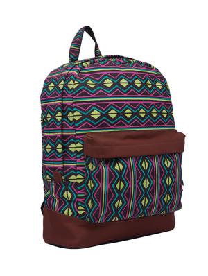 multi colored polyester fashion backpack - 14948062 - Standard Image - 4