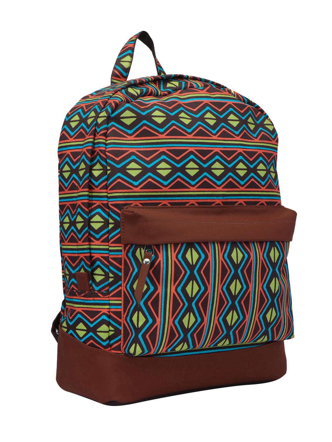 multi colored polyester fashion backpack - 14948063 - Zoom Image - 4