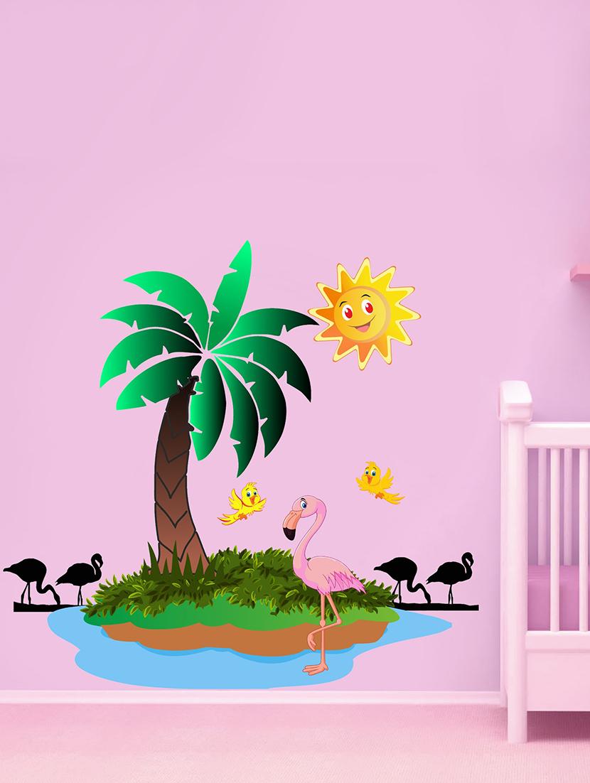Multi colored vinyl wall decor - 14948121 - Zoom Image - 1