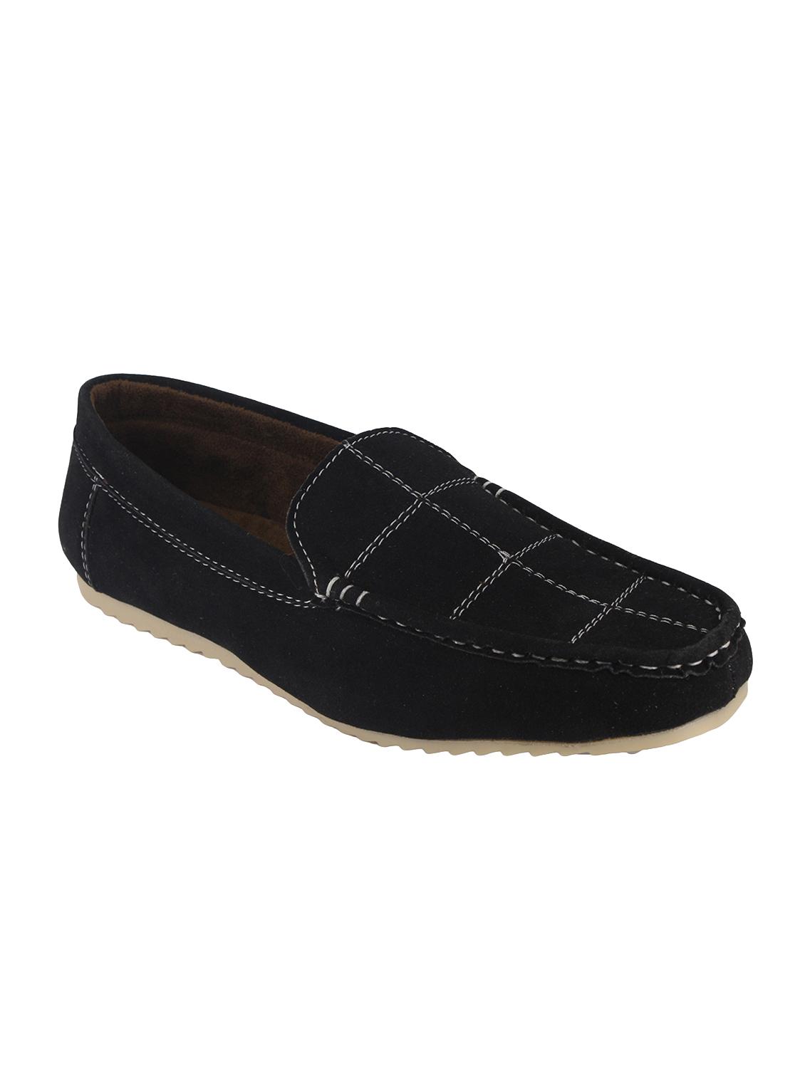 black suede slip on loafer - 14948353 - Zoom Image - 1