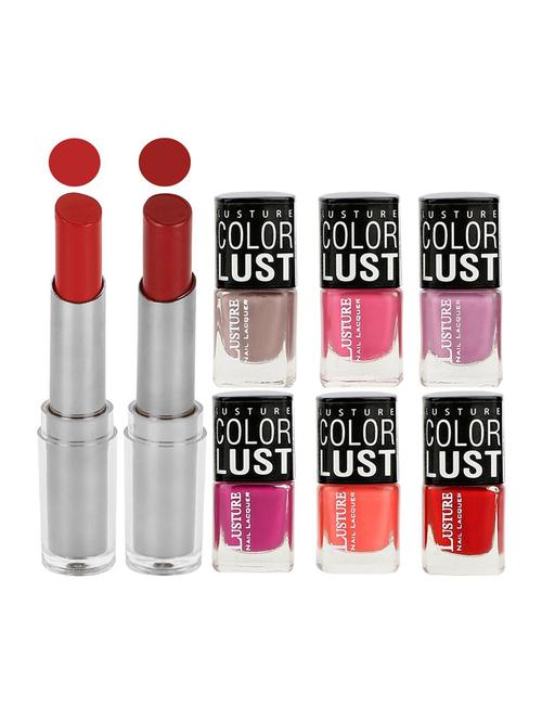 Ramble set of 2 Lipstick & 6 Nail Polish - 14953983 - Standard Image - 1