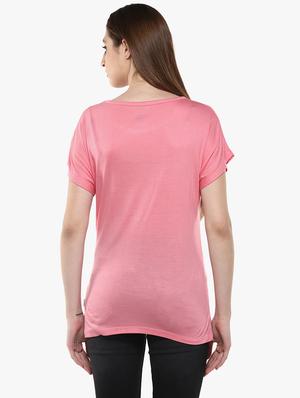 pink graphic printed tee - 14954949 - Standard Image - 3