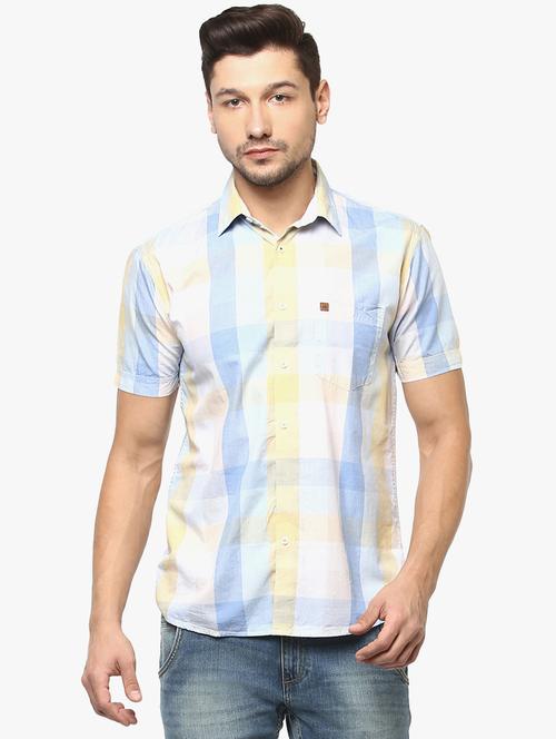 multi colored cotton casual shirt - 14955155 - Standard Image - 1