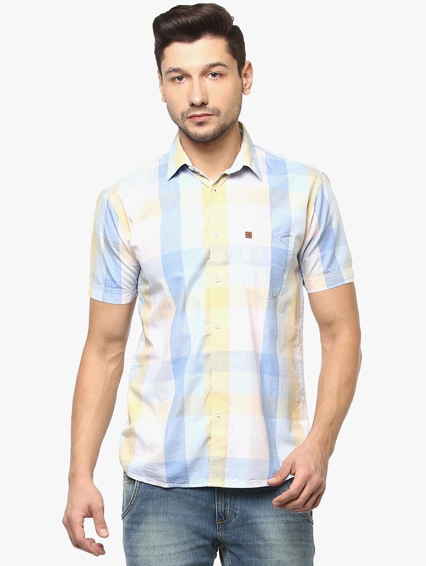 multi colored cotton casual shirt - 14955155 - Zoom Image - 1