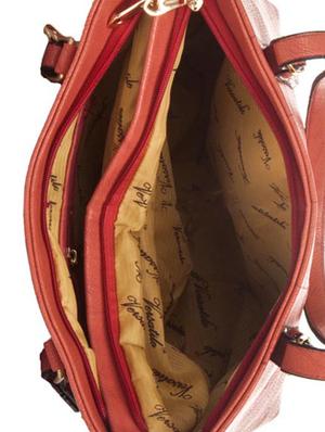 red leather regular handbag - 14956604 - Standard Image - 3