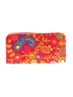 multi colored cotton wallet - 14956663 - Standard Image - 2