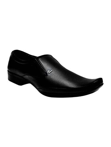 black Leather formal slip on - 14957160 - Very Small Image - 1