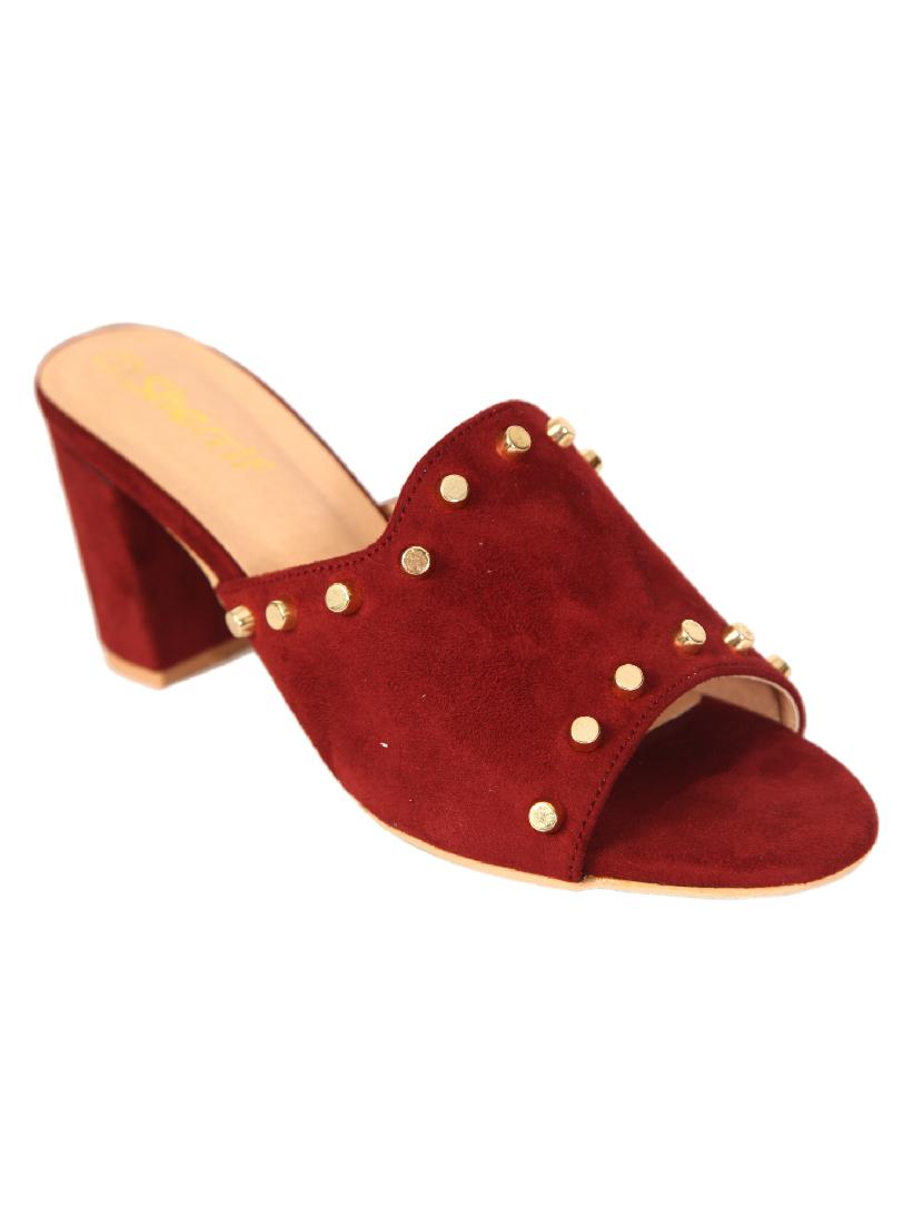 maroon mules sandal - 14957591 - Zoom Image - 1