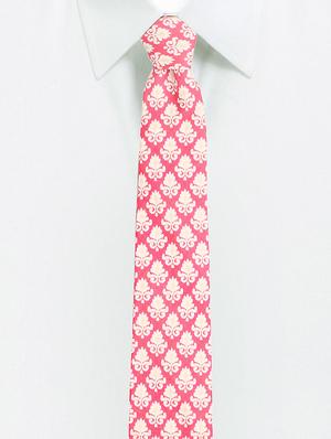 pink silk tie - 14959464 - Standard Image - 3