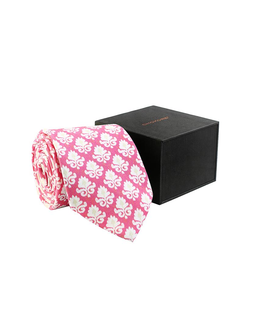 pink silk tie - 14959464 - Zoom Image - 5