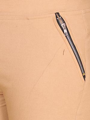 beige cotton jeggings - 14959534 - Standard Image - 4